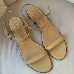 Madewell The Louise Sandal in Earthen Sand